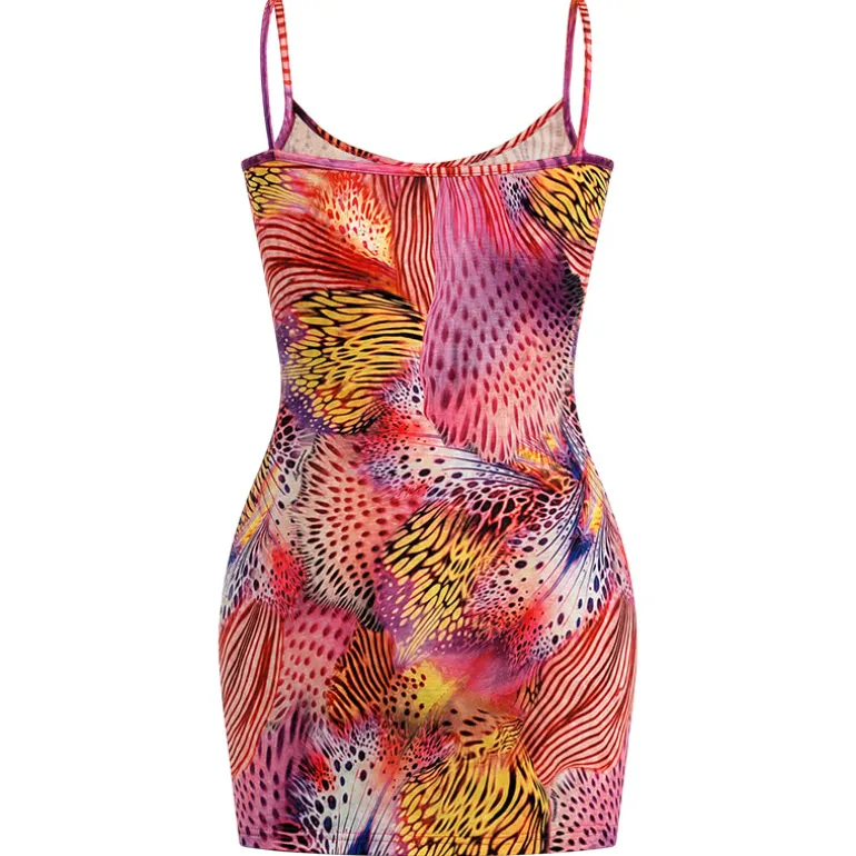 Abito donna Nefertite Pink Butterfly
