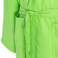 Accappatoio Unisex Microfibra verde lime