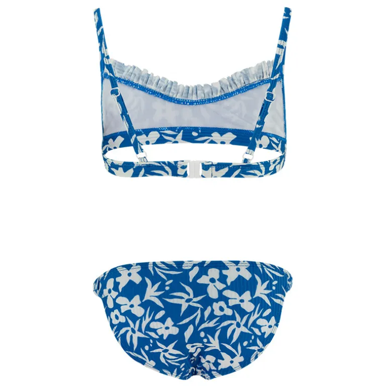 Bikini bambina Flower Volant