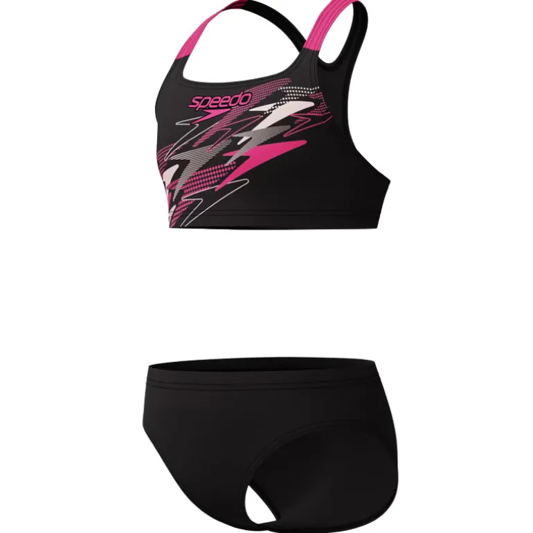 Bikini bambina Medley Logo Racerback