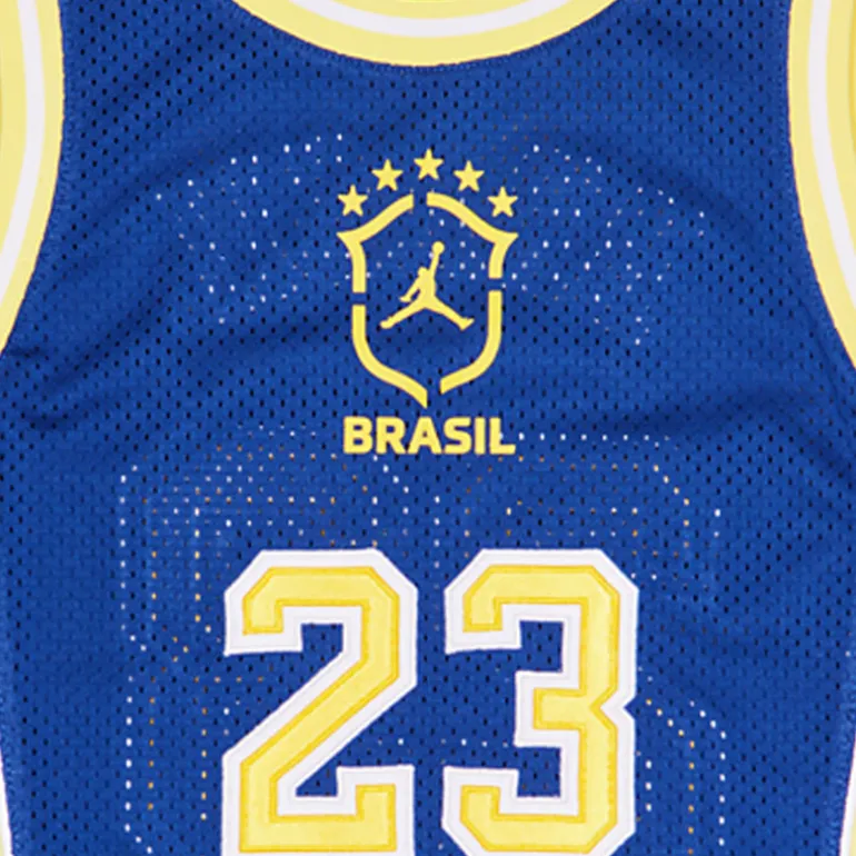 Canotta bambino Jordan Brasil