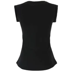 CANOTTA DONNA ELASTICIZZATA nero