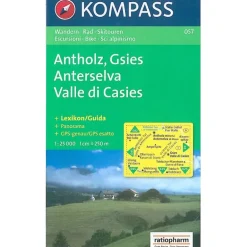 Cartina Anterselva Valle Di Casies