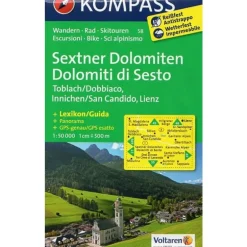 Cartina Dolomiti Di Sesto
