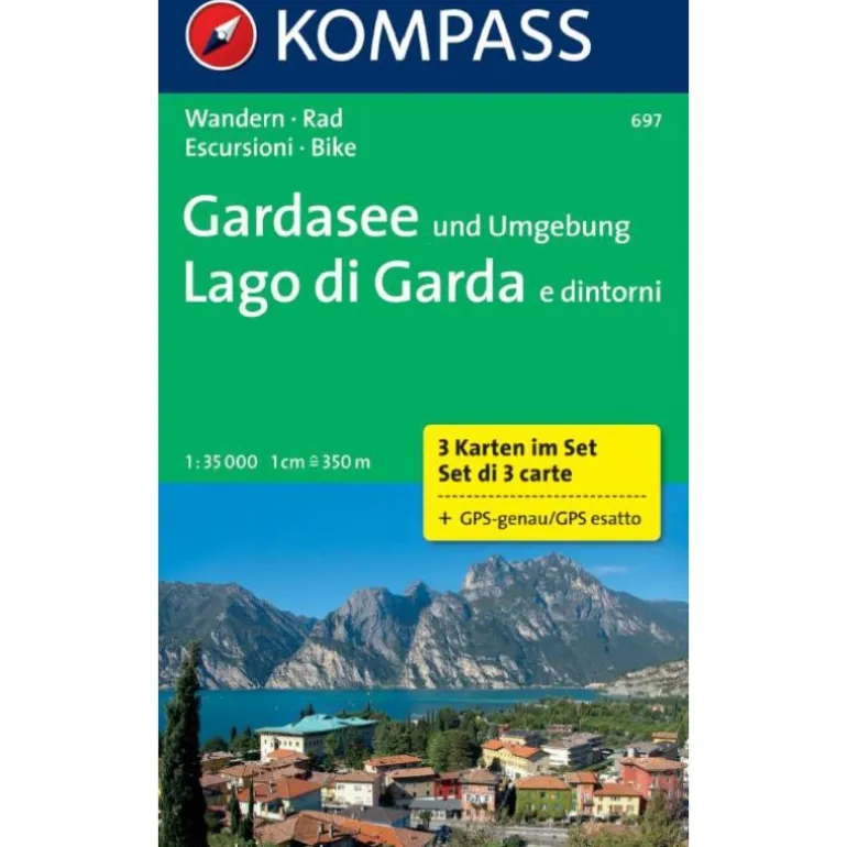 Cartina escursionistica Lago di Garda e d'Intorni 1:35.000