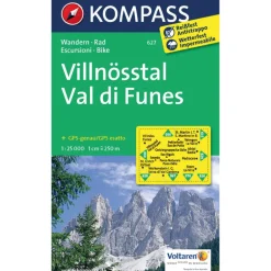 Cartina escursionistica Val di Funes 1:25000
