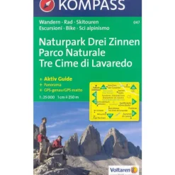 Cartina Tre Cime Di Lavaredo