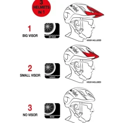 CASCO HELMET 3 IN 1