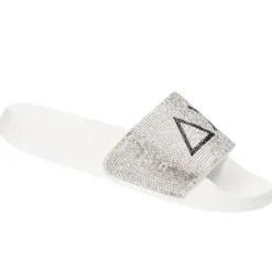 Ciabatte donna Slippers strass logo