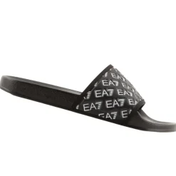Ciabatte uomo Logo elastan gros rubber