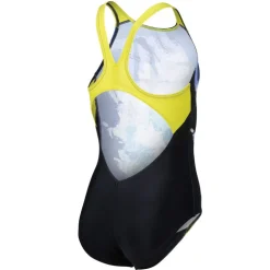 Costume bambina stampa Waves breaking