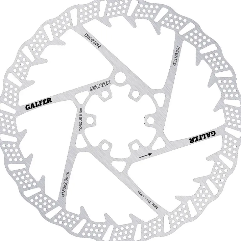 Disco Freno Shark 180mm