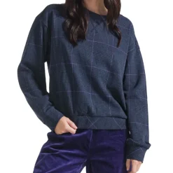 Felpa donna Jacquard