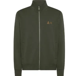 Felpa uomo cotone zip