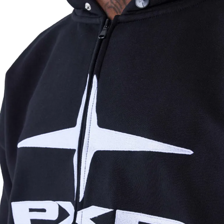 Felpa uomo zip Essentials