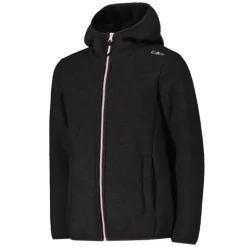 Giacca bambina knit tech melange