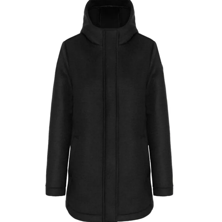 Giacca donna Lana con cappuccio