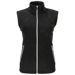 Gilet donna stampa rose