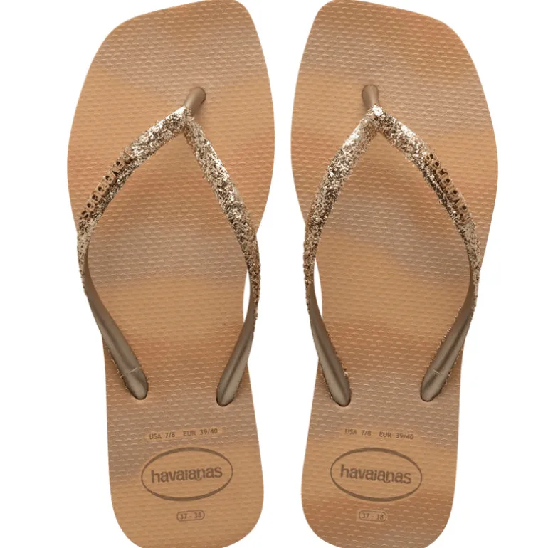 Infradito donna Slim Square Glitter Party