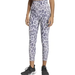 Leggings donna Optime Essentials Workout Leopard 7/8
