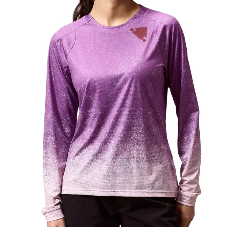 Maglia donna Singletrack Print LS