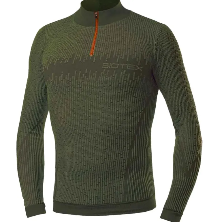 Maglia uomo 3D Lupetto mezza zip