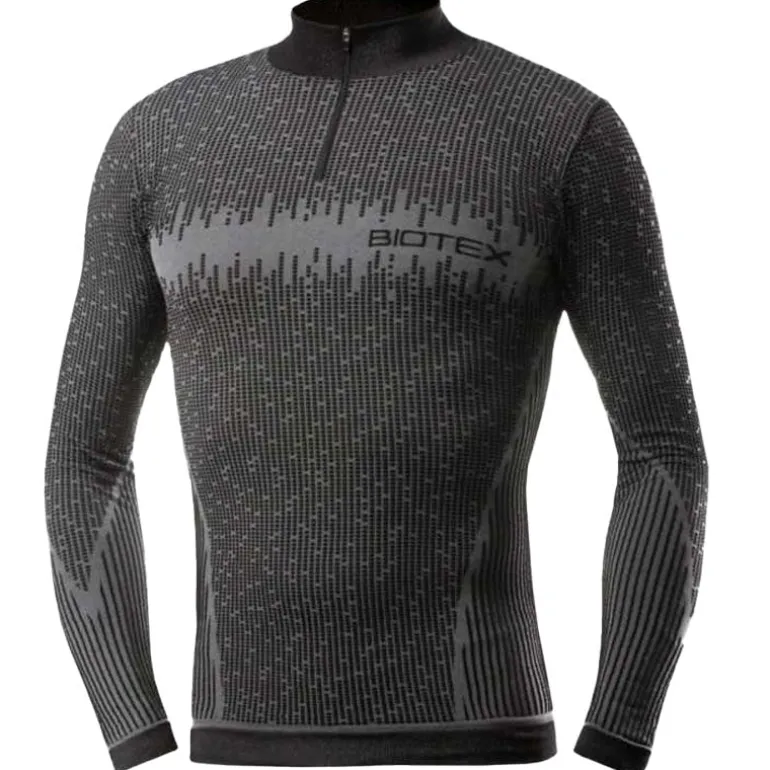 Maglia uomo 3D Lupetto mezza zip