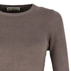 Maglione donna bordo raso