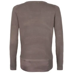 Maglione donna bordo raso