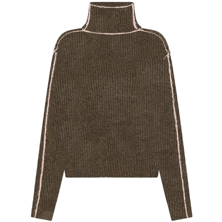 Maglione donna collo alto