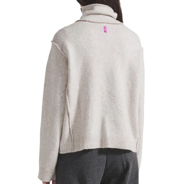 Maglione donna collo alto