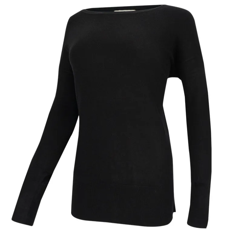 Maglione donna giro viscosa