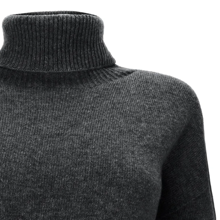 Maglione donna lana cardata