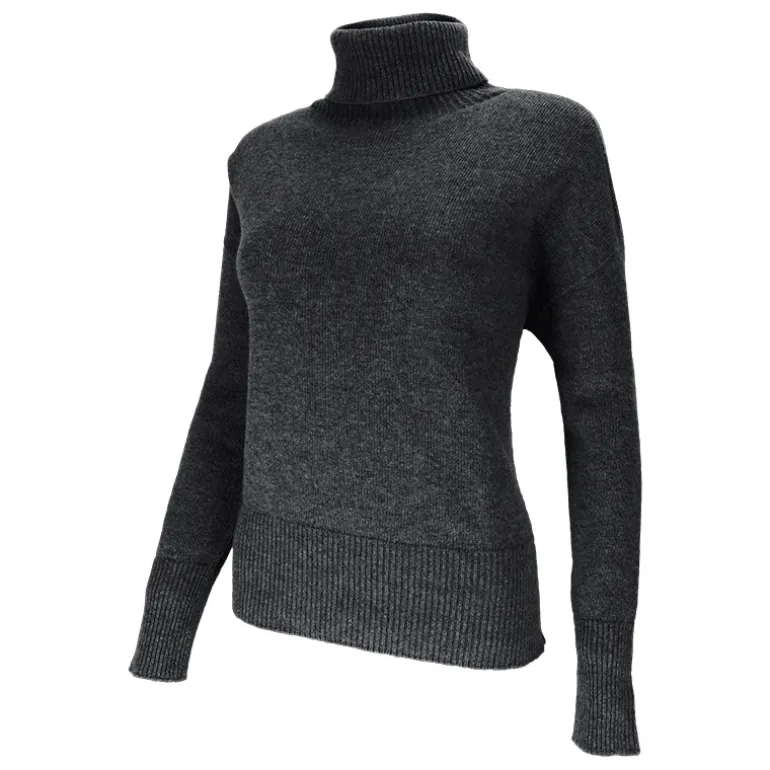 Maglione donna lana cardata