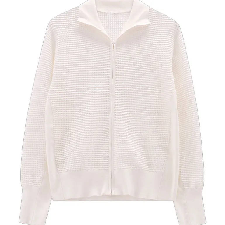 Maglione donna Saffron full zip