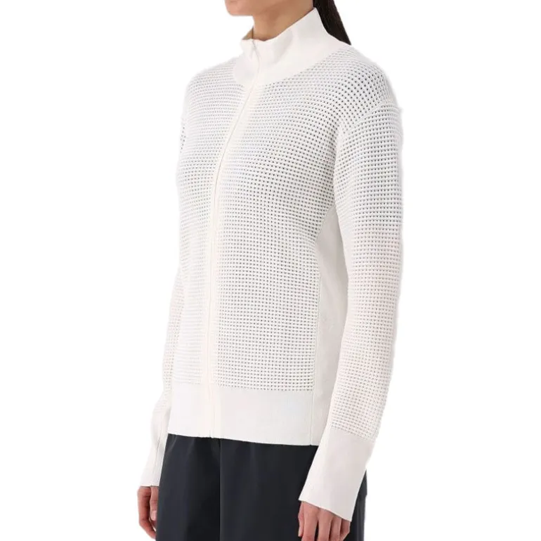 Maglione donna Saffron full zip