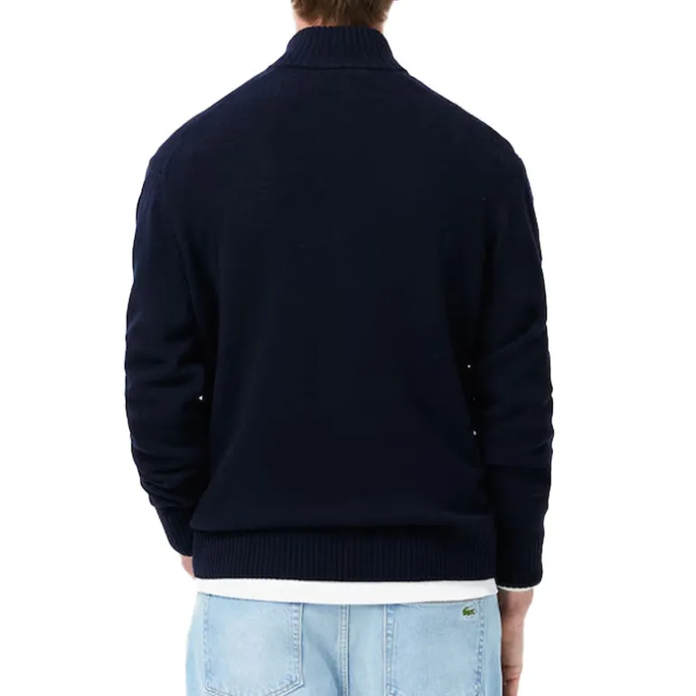 Maglione uomo Collo zip