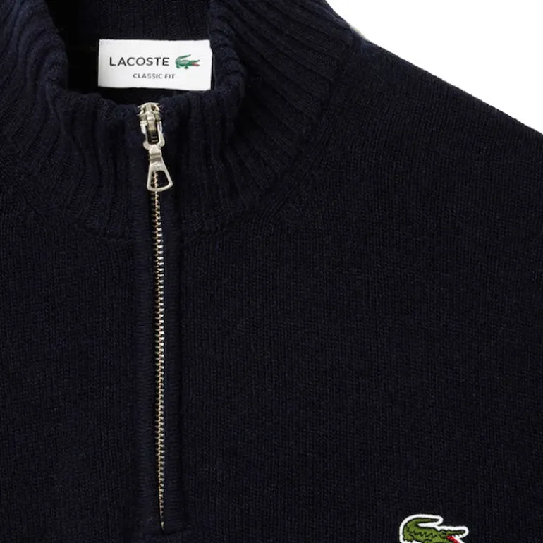 Maglione uomo Collo zip