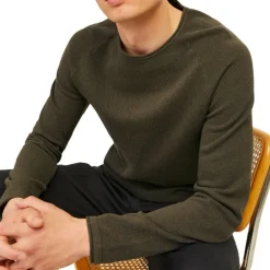 Maglione uomo paricollo