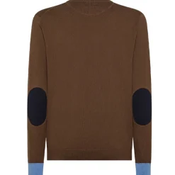 Maglione uomo patch