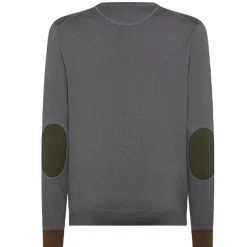 Maglione uomo patch