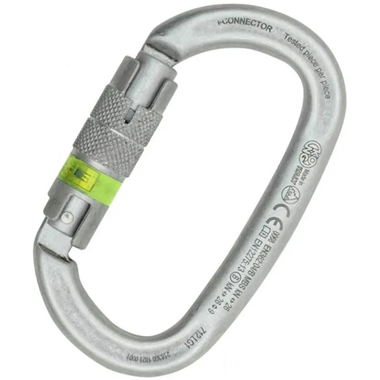 Moschettone i-Ovalone Alu Twist Lock NFC