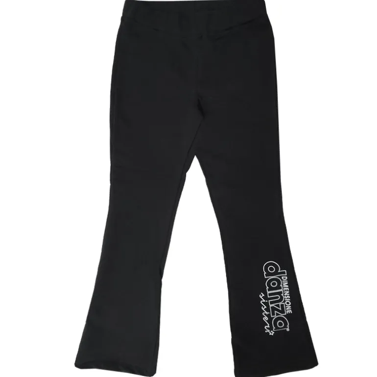 Pantalone bambina scritta