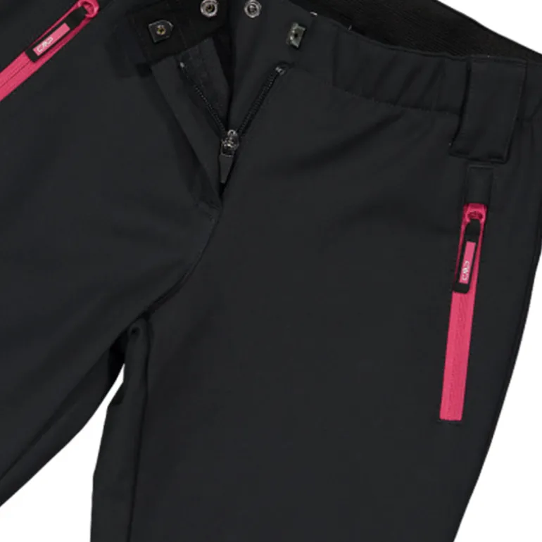 Pantalone bambina softshell