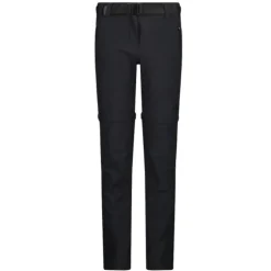 Pantalone bambina zip off stretch