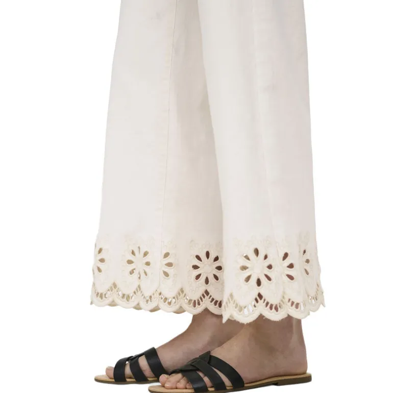 Pantalone donna Madison ricamo