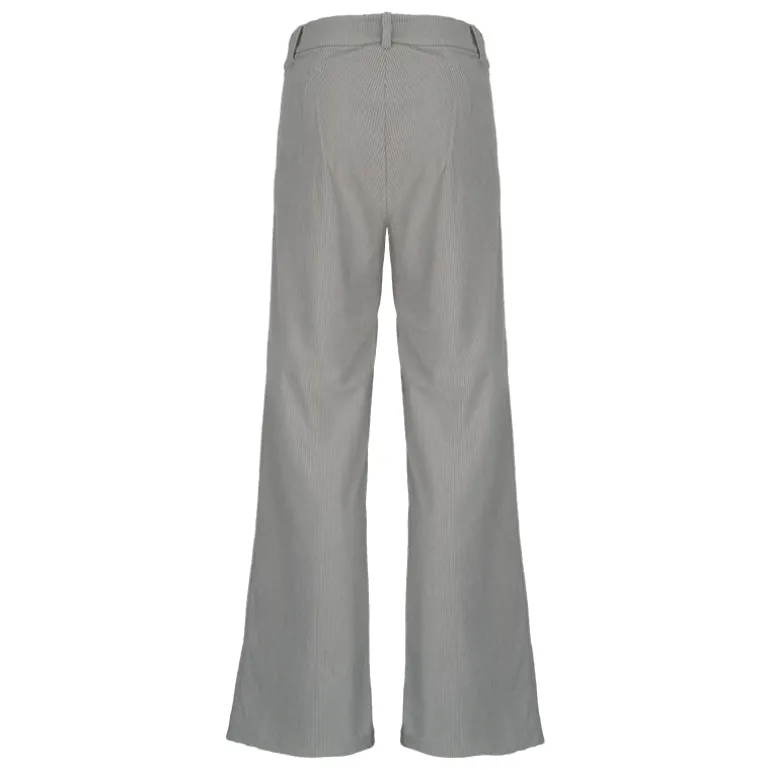 Pantalone donna velluto dritto