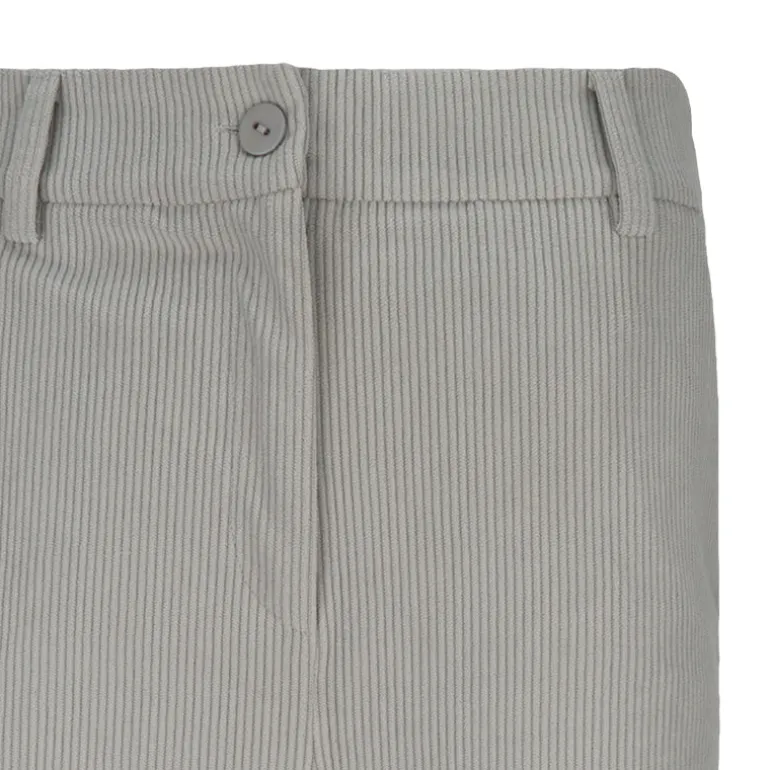 Pantalone donna velluto dritto