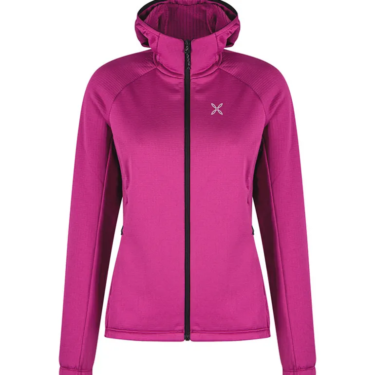 Pile donna Fadis Grid Hooded