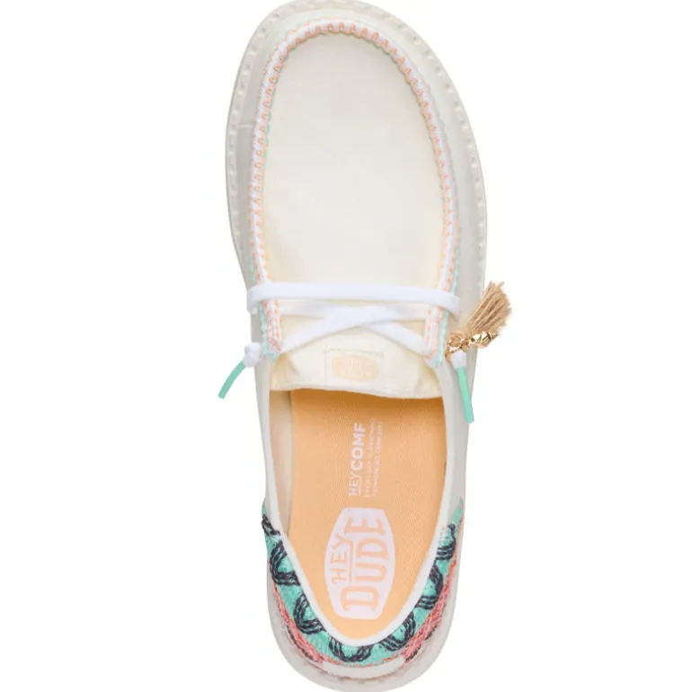 Scarpe donna Wendy funk beach woven